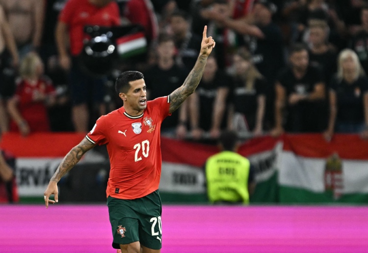 世界杯预选赛 葡萄牙队凭借坎塞洛的补时绝杀，以3比2险胜匈牙利。