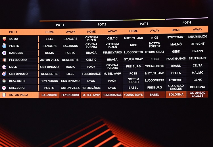 Jadwal Europa League 2025-2026