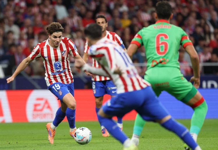 Julian Alvarez looks to add to his tally as Atletico Madrid take on Real Betis in La Liga