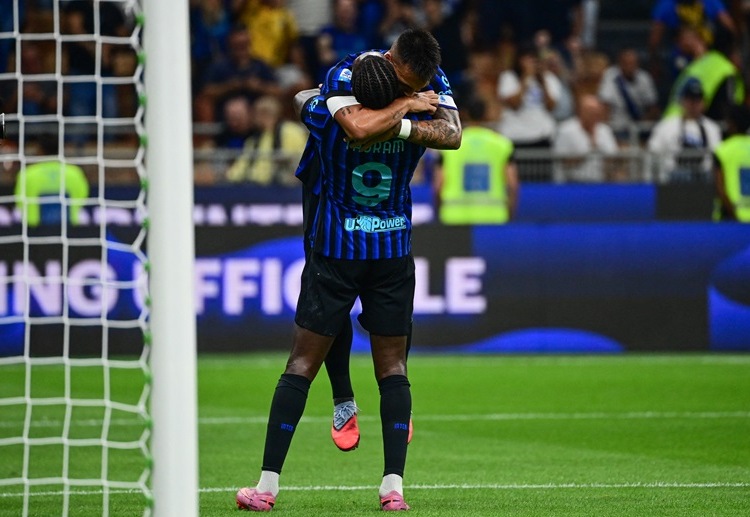 Marcus Thuram dan Lautaro Martinez sedang berkarir di Serie A