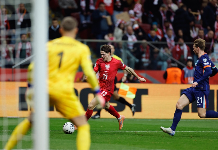 Ba Lan chỉ có trận hòa trước Hà Lan ở lượt trận Vòng loại World Cup 2026