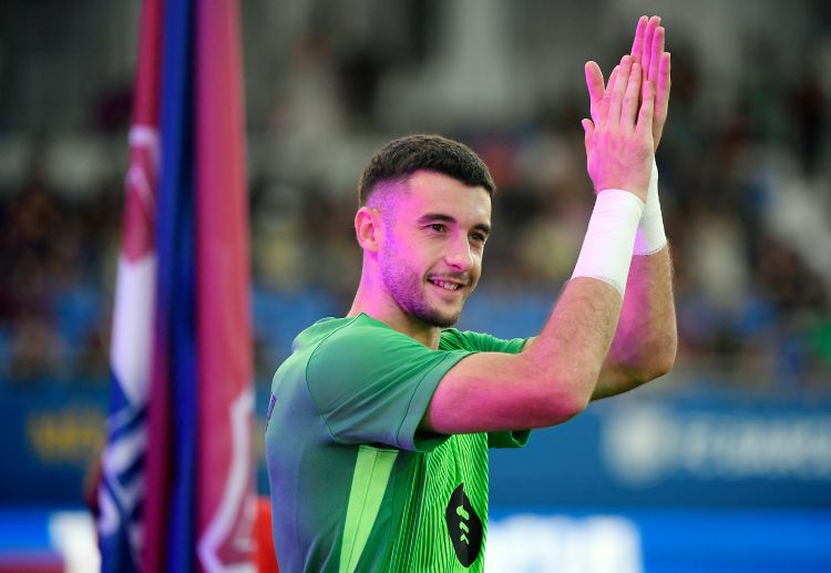 바르셀로나의 후안 가르시아는 라리가에서 인상적인 모습을 보이고 있다.