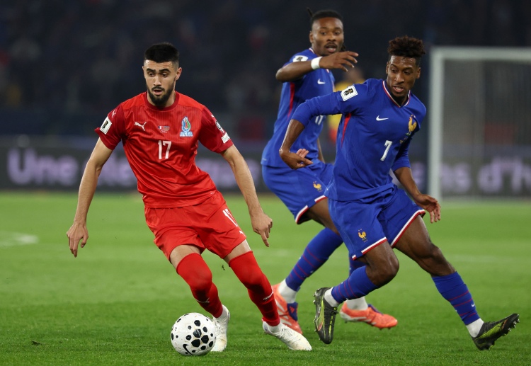 ทีมชาติอาเซอร์ไบจาน รับศึกหนักรับการมาเยือน ฝรั่งเศส ฟุตบอลโลก 2026