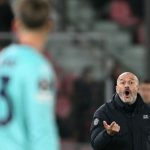 Vincenzo Italiano's Bologna currently have 25 points in Serie A