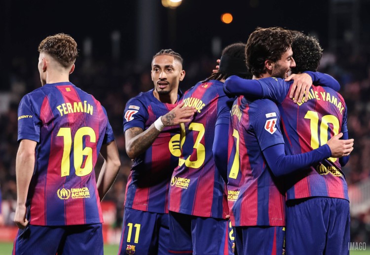 Barcelona now lead the La Liga table