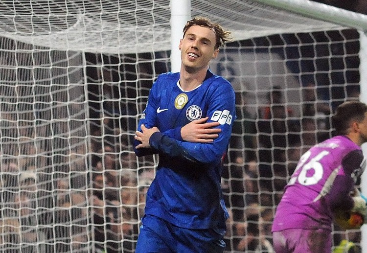 英超联赛 帕尔默传球建功并点球命中，助切尔西一度领先两球。