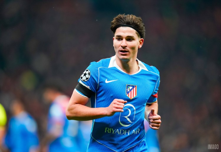 Julian Alvarez jadi starter di laga Liga Champions UEFA