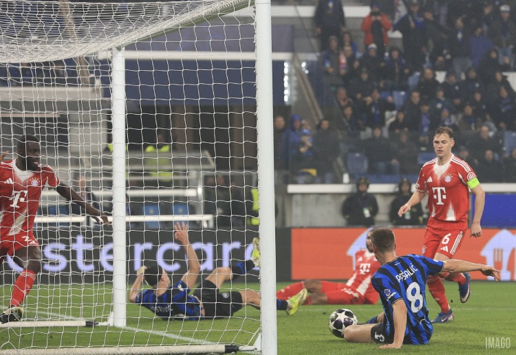 欧冠联赛 比赛伤停补时阶段,帕萨利奇为主队攻入一球。