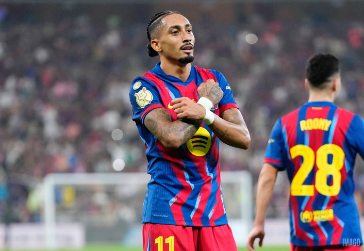 A estrela da La Liga e do Barcelona, Raphinha, certamente será um jogador para ficar de olho no Canadá, México e EUA neste verão