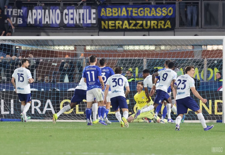 意甲联赛 图拉姆双响救主,国米上演4比3惊险逆转。