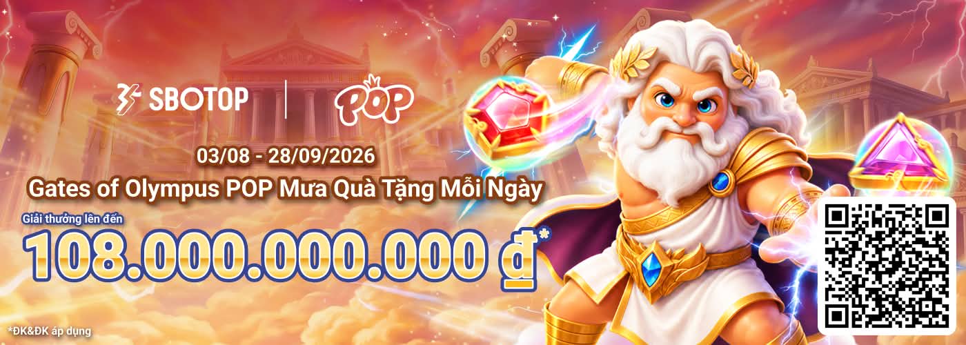 Gates of Olympus POP: Mưa Quà Tặng Mỗi Ngày Pragmatic Play 