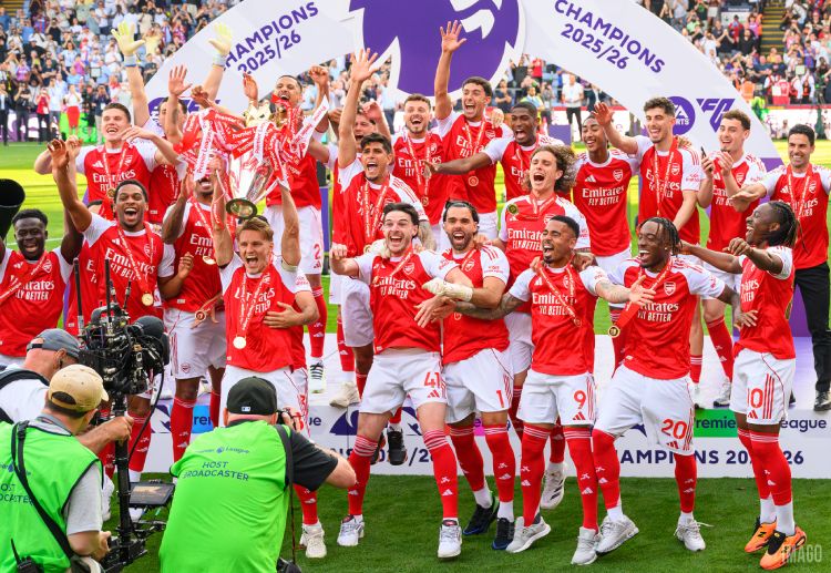 Arsenal lift the Premier League trophy and now chase another Emirates Cup win